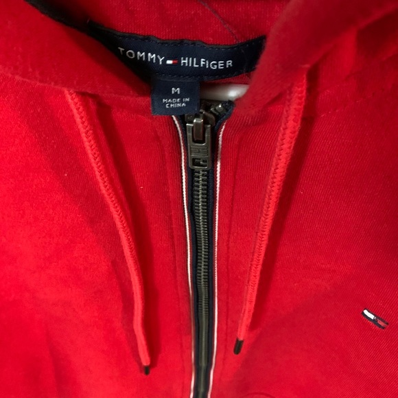 Tommy Hilfiger Zip Up Side Logo Hoodie - Picture 3 of 3